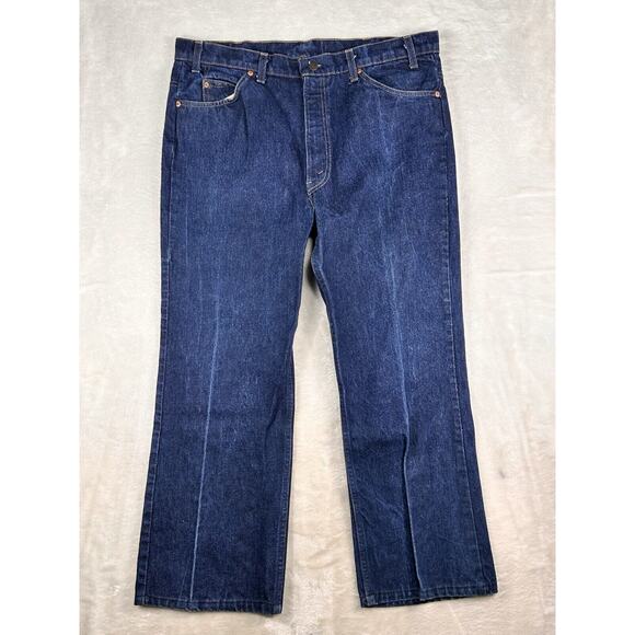 Vintage Levi's 517 Orange Tab Bootcut Jeans Men 38x30 (Fit 38x29) 20517 0217 USA